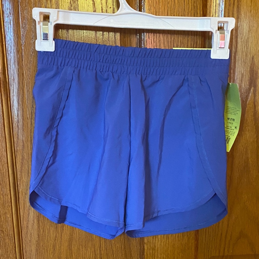 All in Motion Women's Vibrant Blue Athletic Shorts